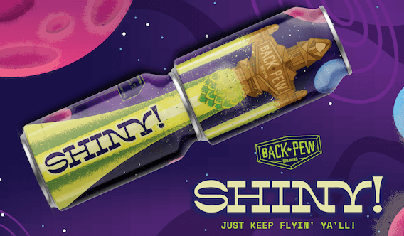 Shiny Seasonal Brew by Back Pew Brewing